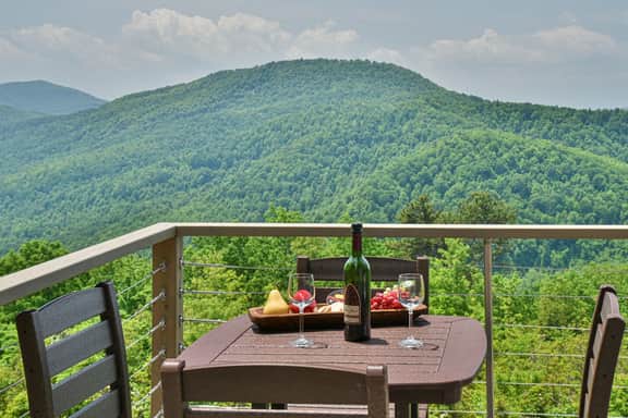 High Cliffs w Mountain Views