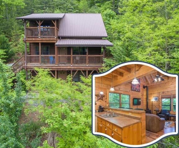 Firefly Lodge w Mountain Views, Firepit, Fireplace