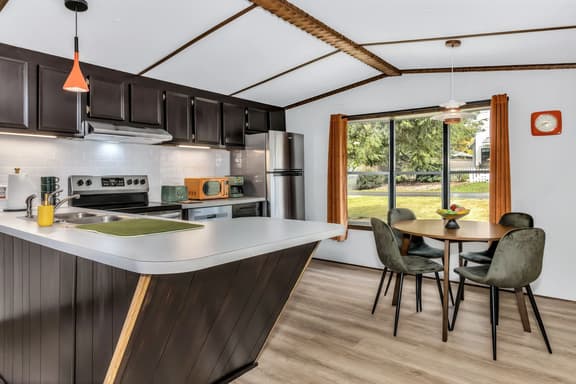 Chic 70s Themed House Walkable to Black Mountain Downtown